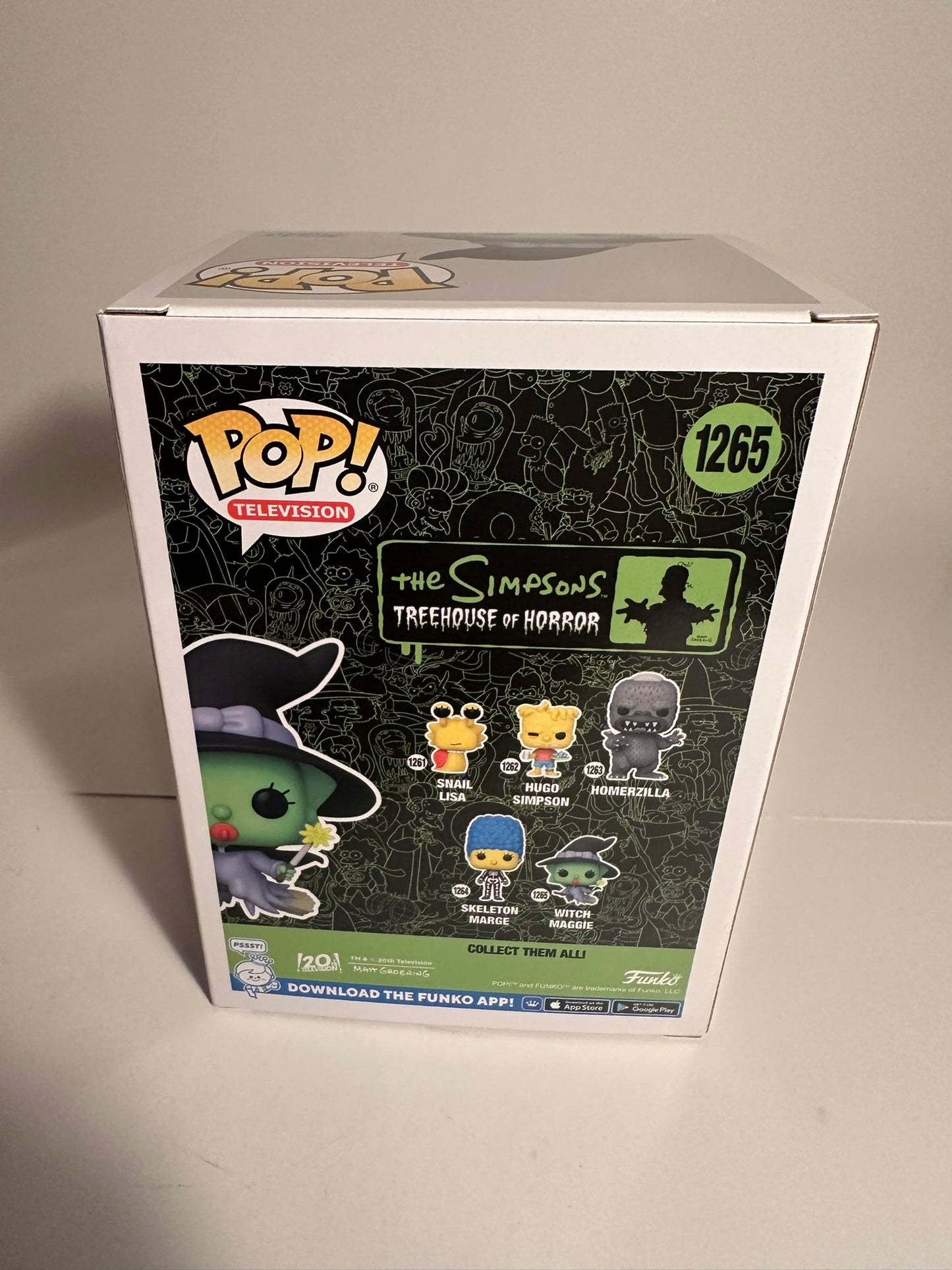 The Simpsons - Witch Maggie (Amazon Exclusive)	1265 Funko Pop!