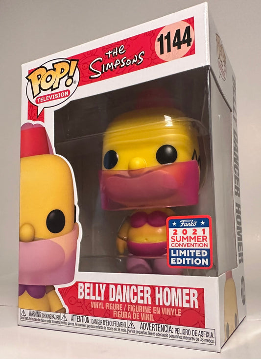 The Simpsons - Belly Dancer Homer (2021 Summer Convention Limited Edition) 1144 Funko Pop!