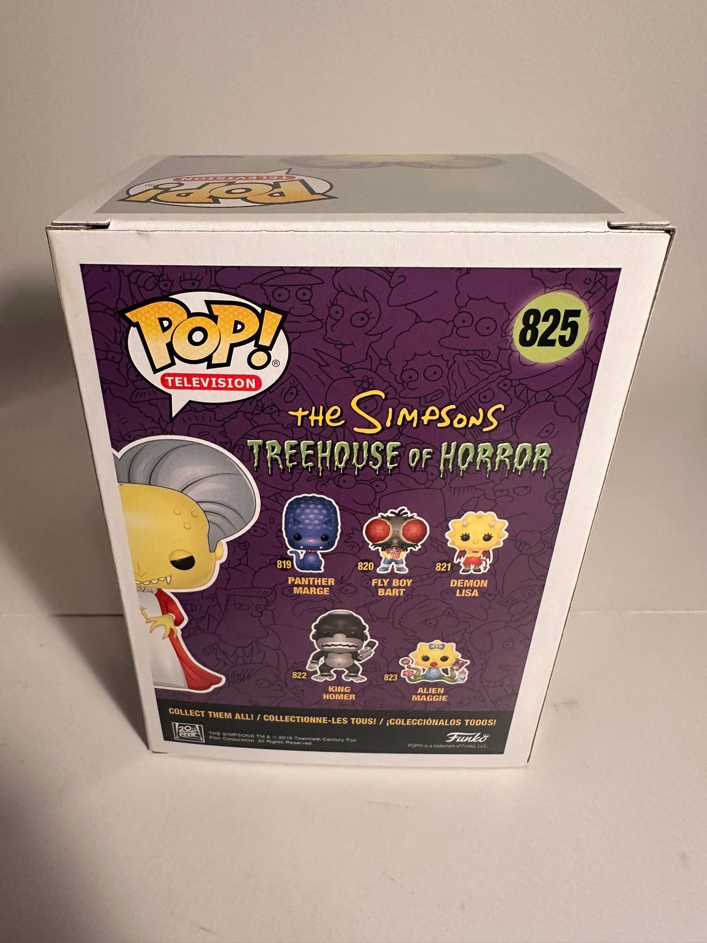 The Simpsons - Vampire Mr Burns (2019 NY Comic Con Limited Edition) 825 Funko Pop!