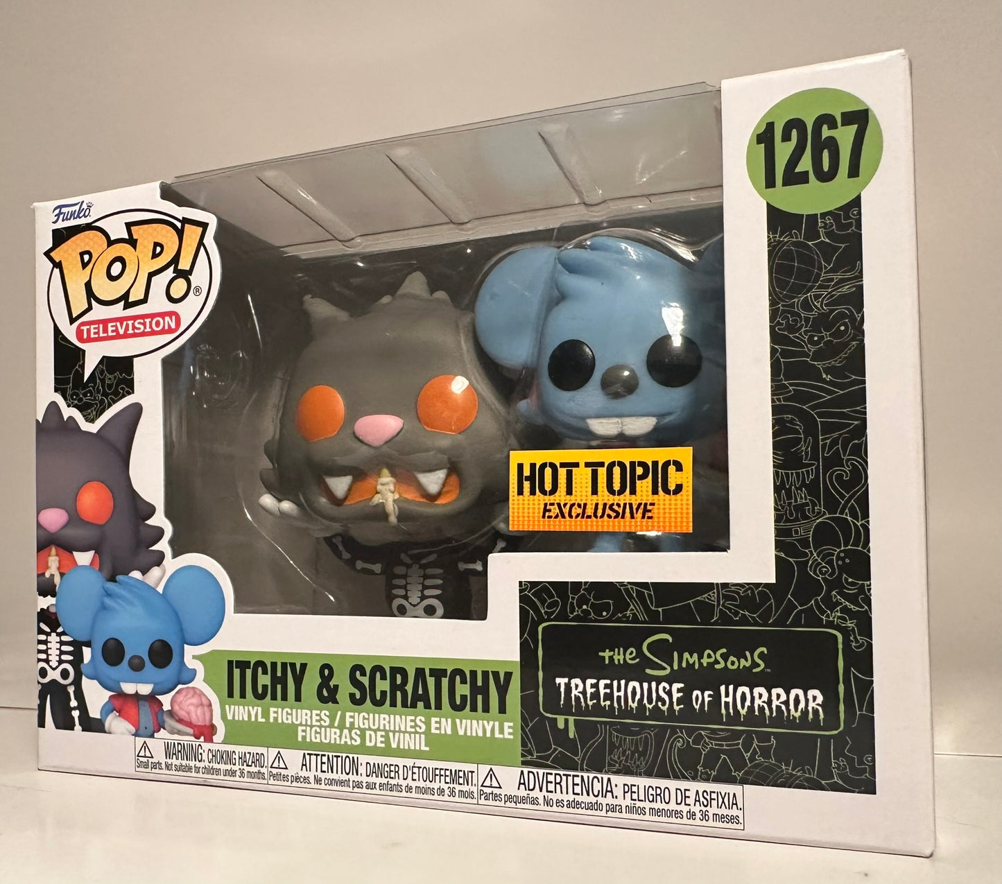 The Simpsons - Itchy and Scratchy (Hot Topic Exclusive) 1267 Funko Pop!