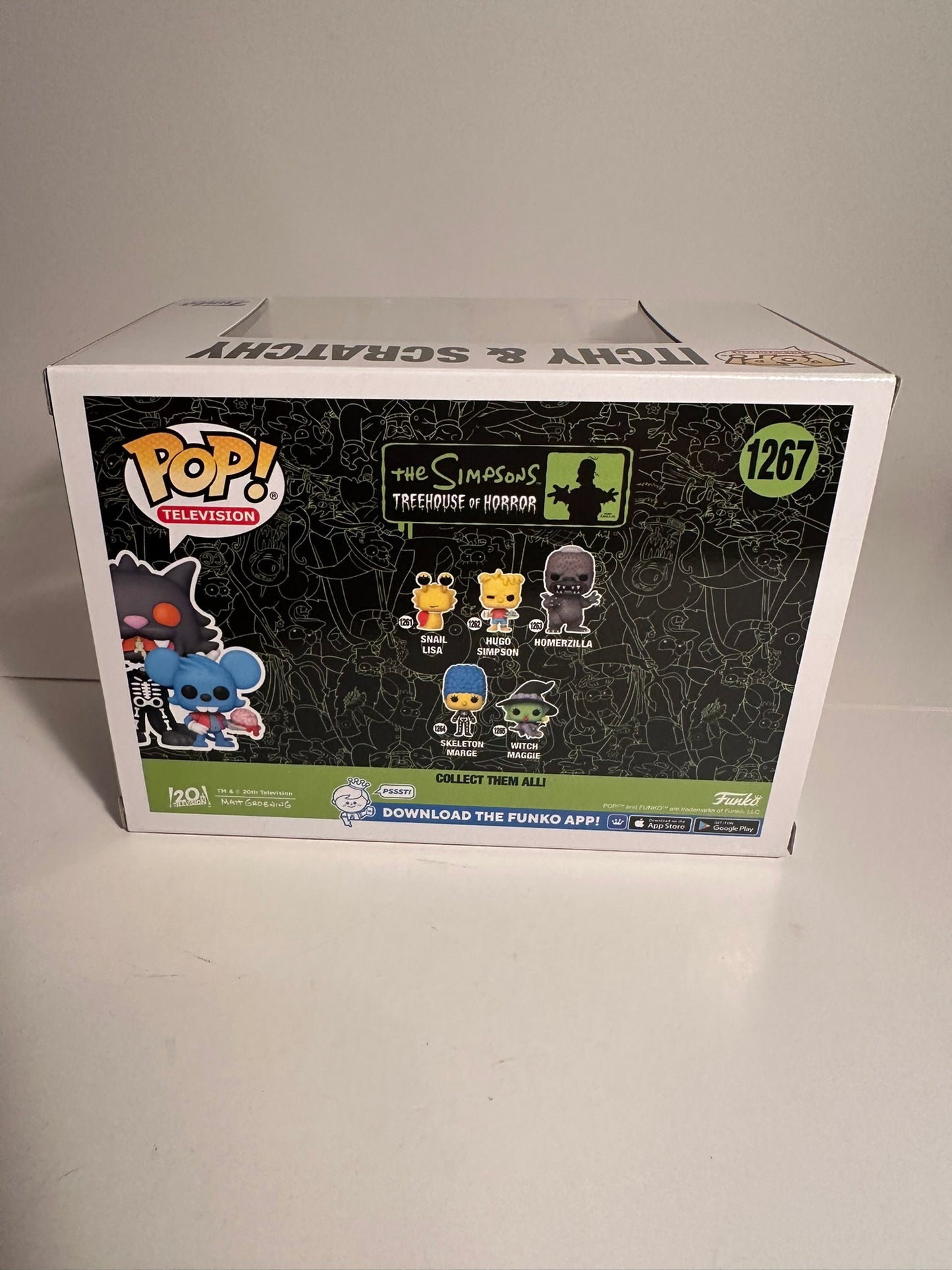 The Simpsons - Itchy and Scratchy (Hot Topic Exclusive) 1267 Funko Pop!