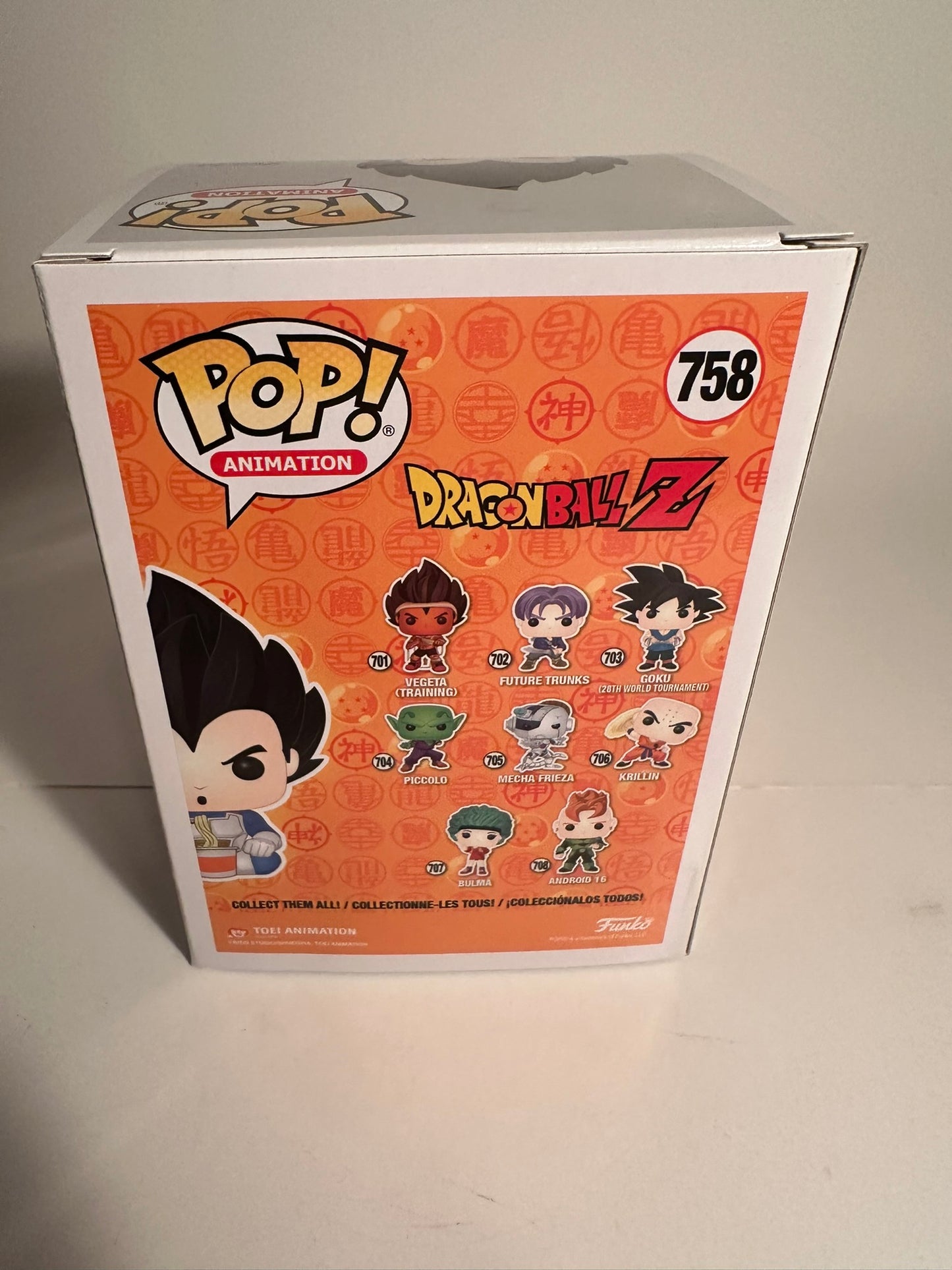 Dragon Ball Z - Vegeta (Eating Noodles) (2020 Spring Convention Limited Edition) 758 Funko Pop!