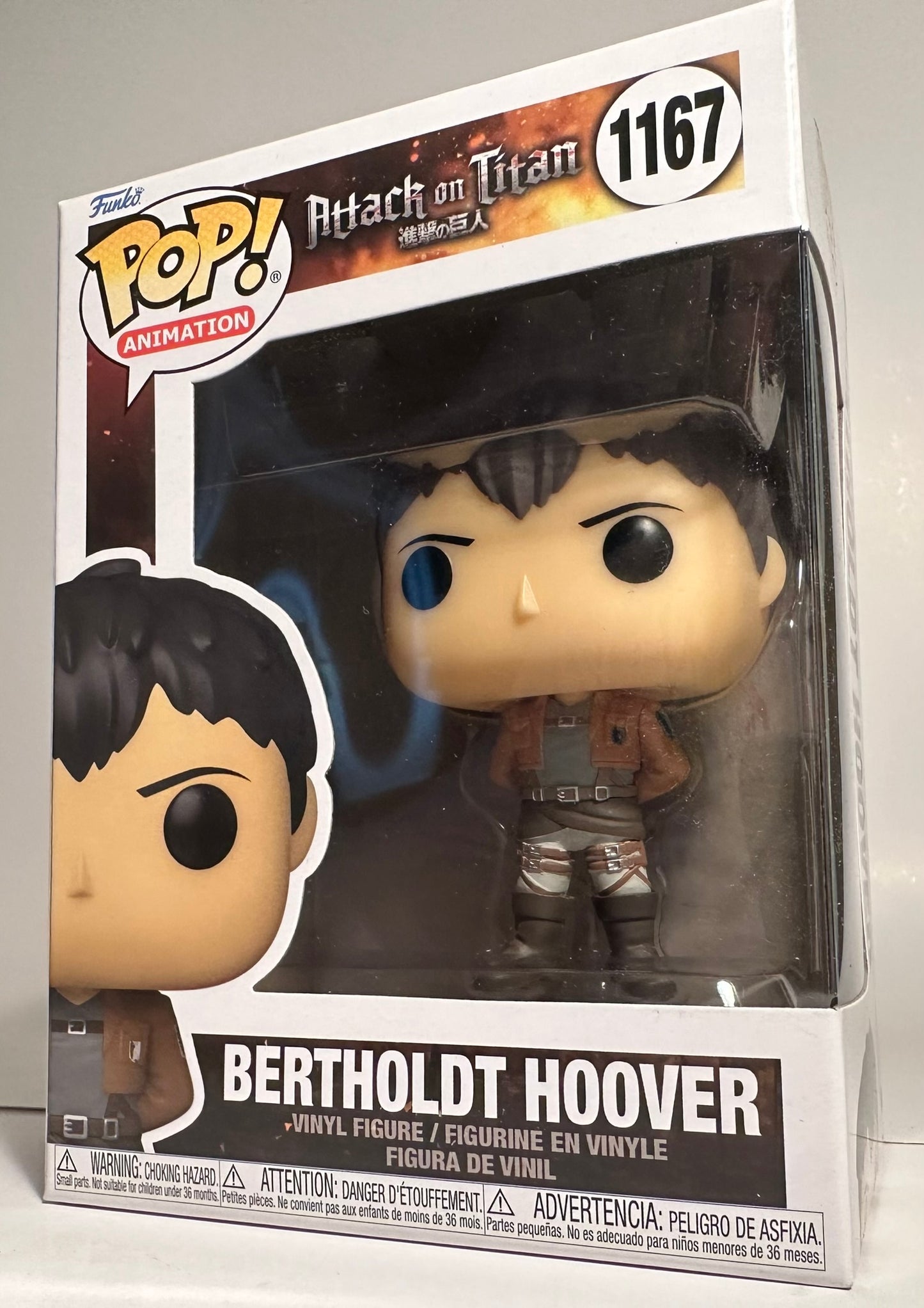 Attack on Titan - Bertholdt Hoover 1167 Funko Pop!