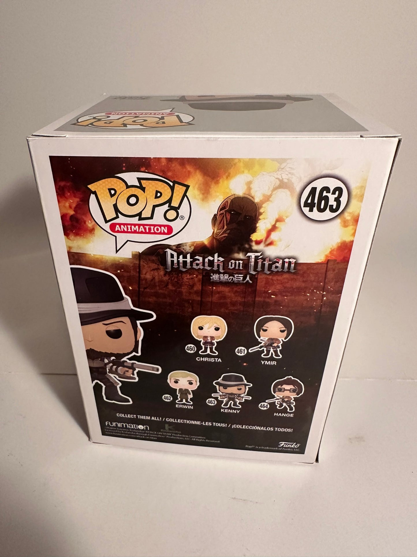 Attack on Titan - Kenny 463 Funko Pop!