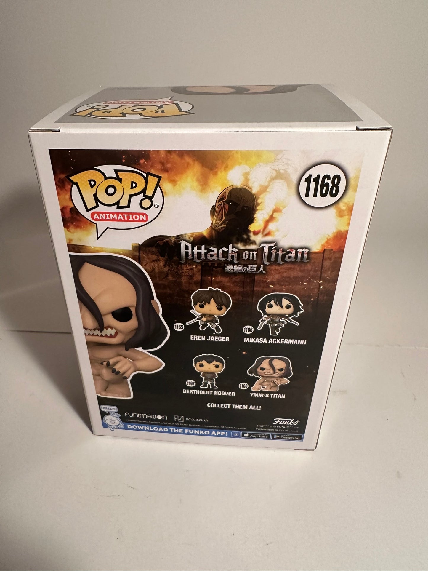 Attack on Titan - Ymir's Titan 1168 Funko Pop!