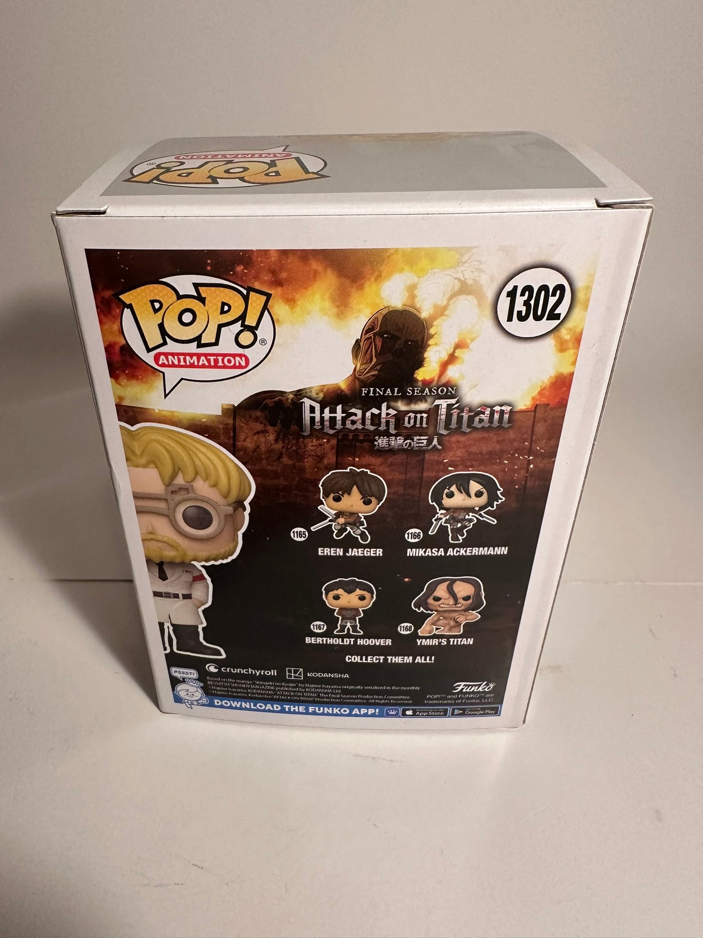 Attack on Titan - Zeke Jaeger (Hot Topic Exclusive) 1302 Funko Pop!