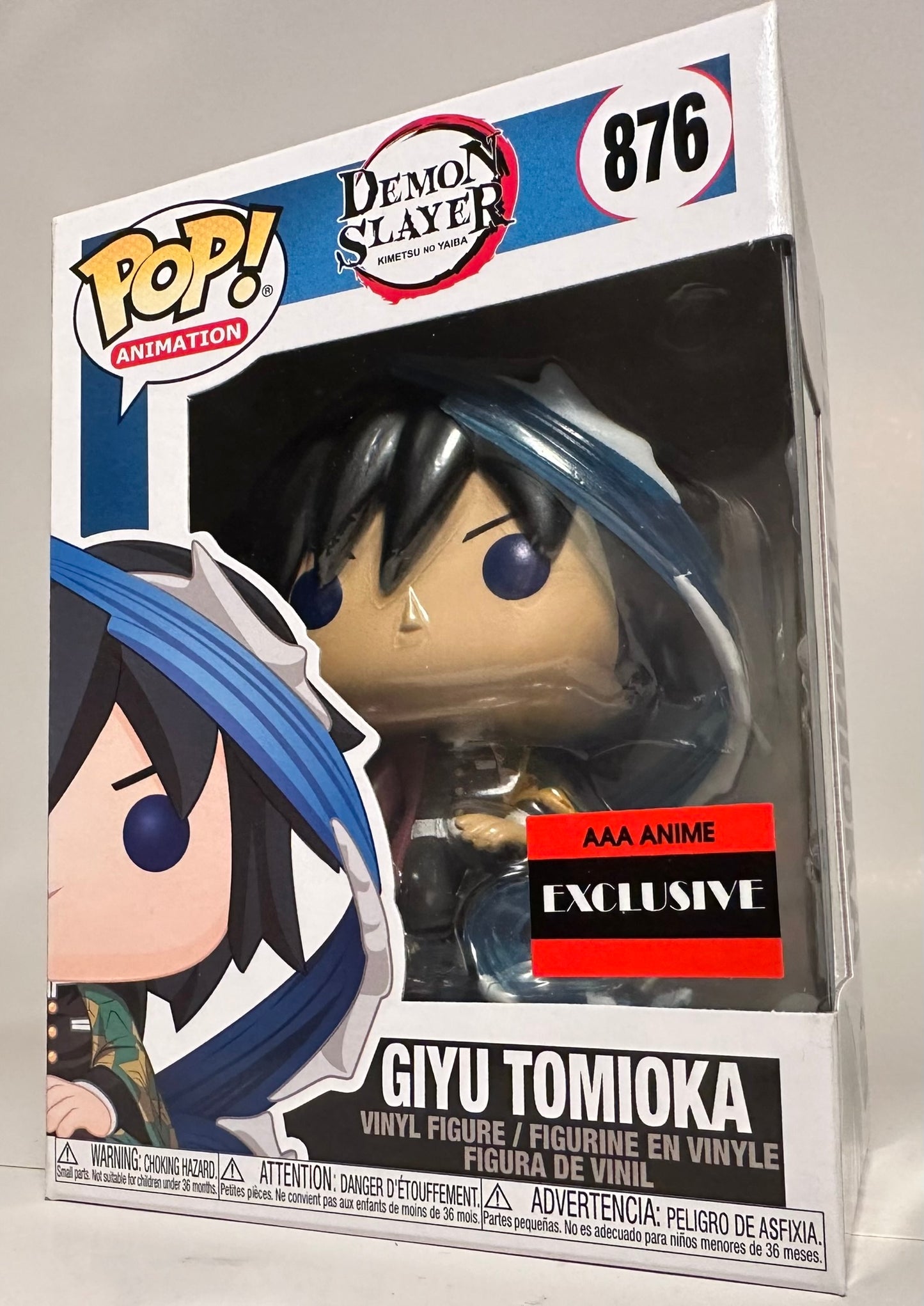 Demon Slayer - Giyu Tomioka (AAA Anime Exclusive) 876 Funko Pop!