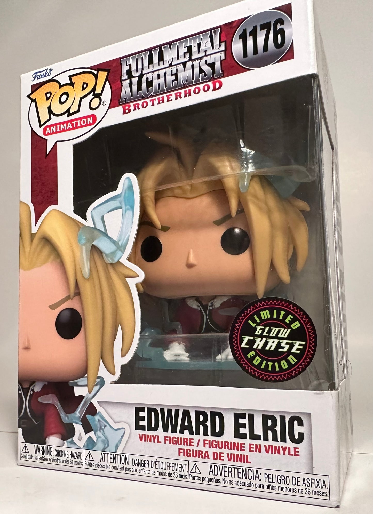 Fullmetal Achemist - Edward Elric GLOW CHASE 1176 Funko Pop!