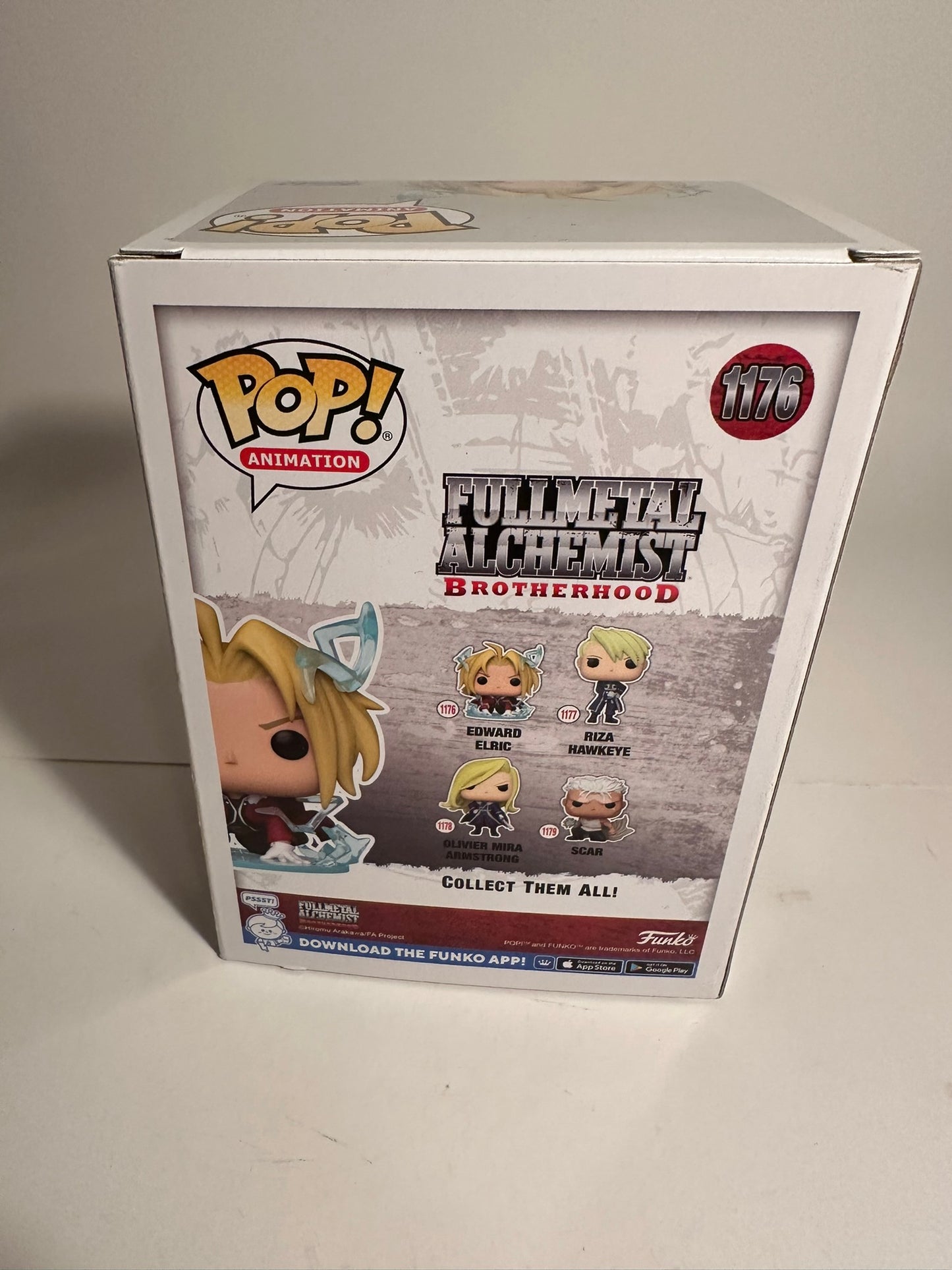 Fullmetal Achemist - Edward Elric GLOW CHASE 1176 Funko Pop!