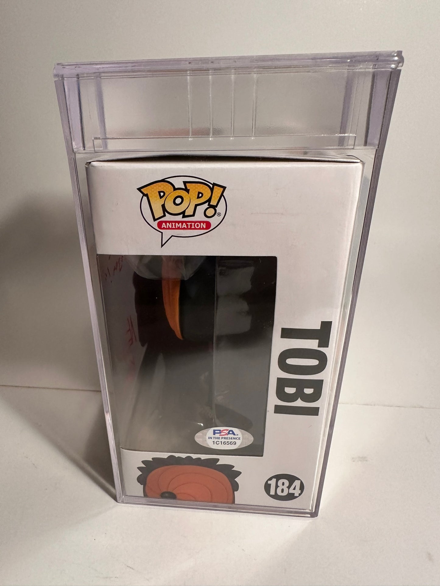 Naruto - Tobi 184 AUTOGRAPHED Funko Pop!