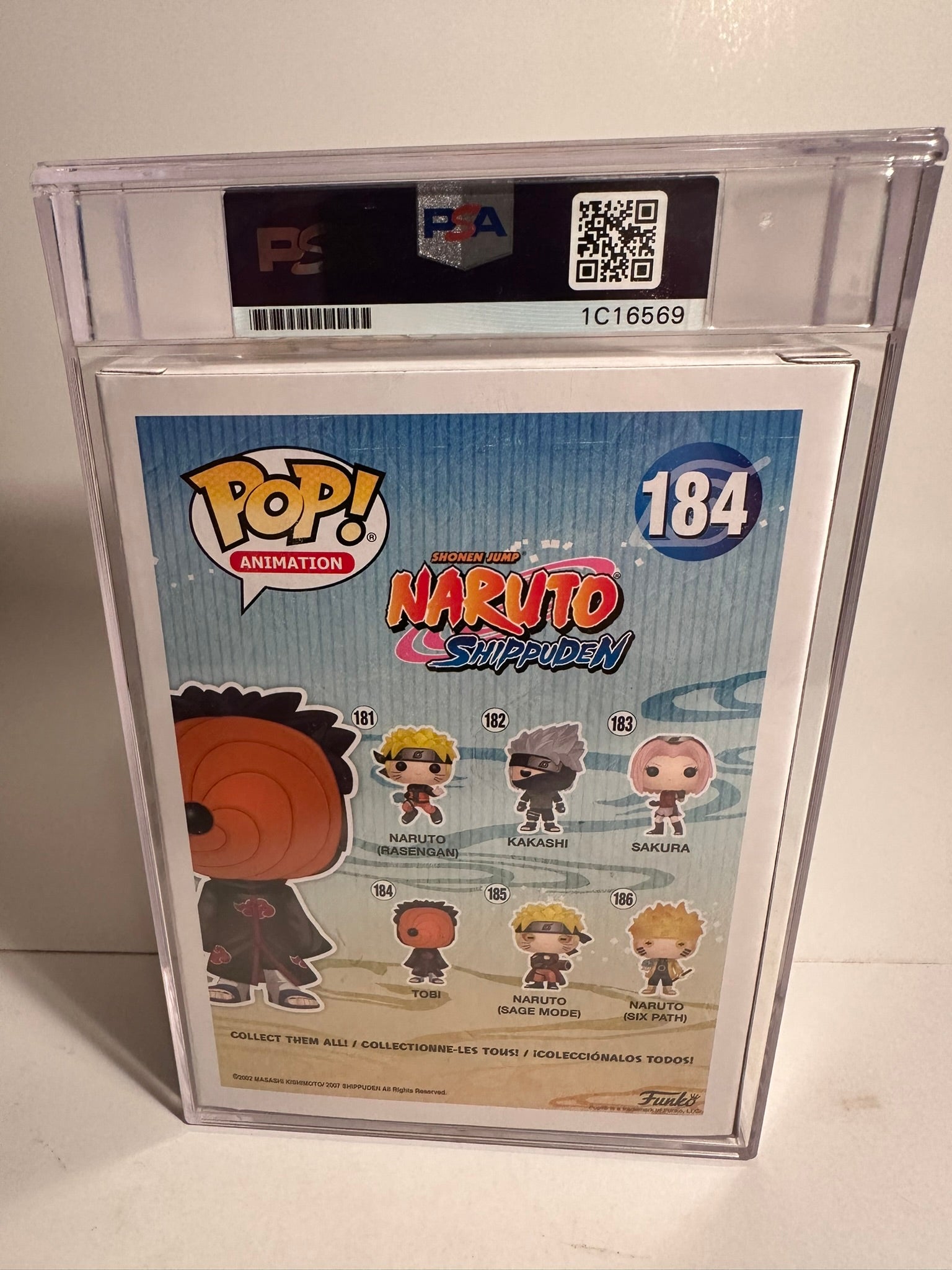 Funko Pop Naruto Tobi Autograph sale