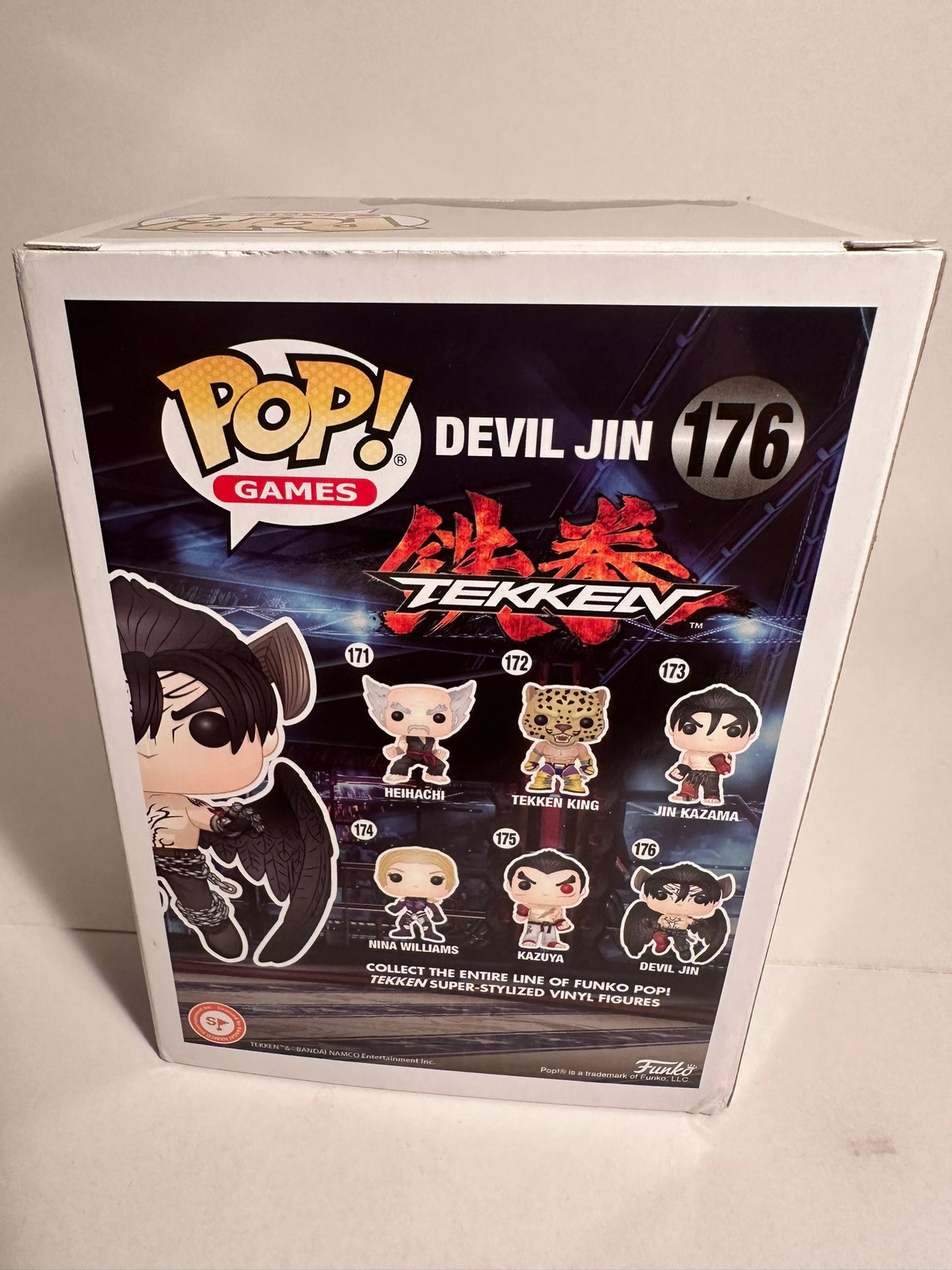 Tekken - Devil Jin (Gamestop Exclusive) 176 Funko Pop!