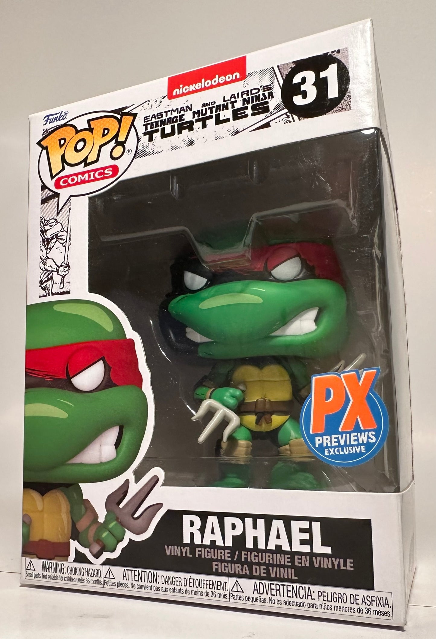 Teenage Mutant Ninja Turtles - Raphael (PX Previews Exclusive)	31 Funko Pop!