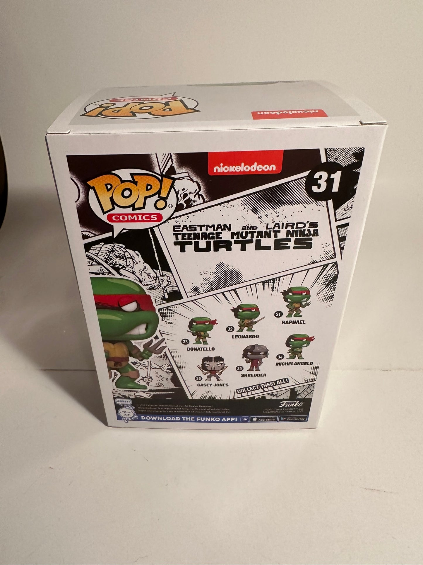 Teenage Mutant Ninja Turtles - Raphael (PX Previews Exclusive)	31 Funko Pop!