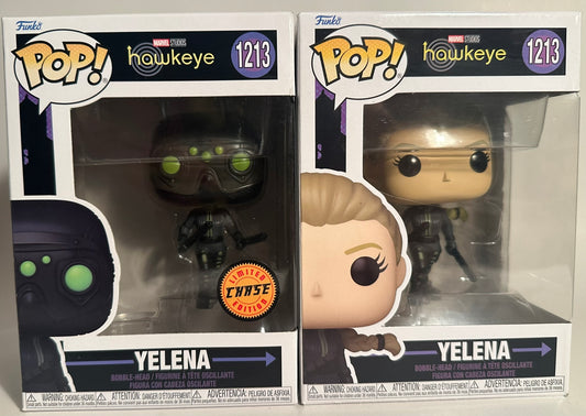 Marvel - Yelena CHASE+COMMON 1213 *BUNDLE* Funko Pop!