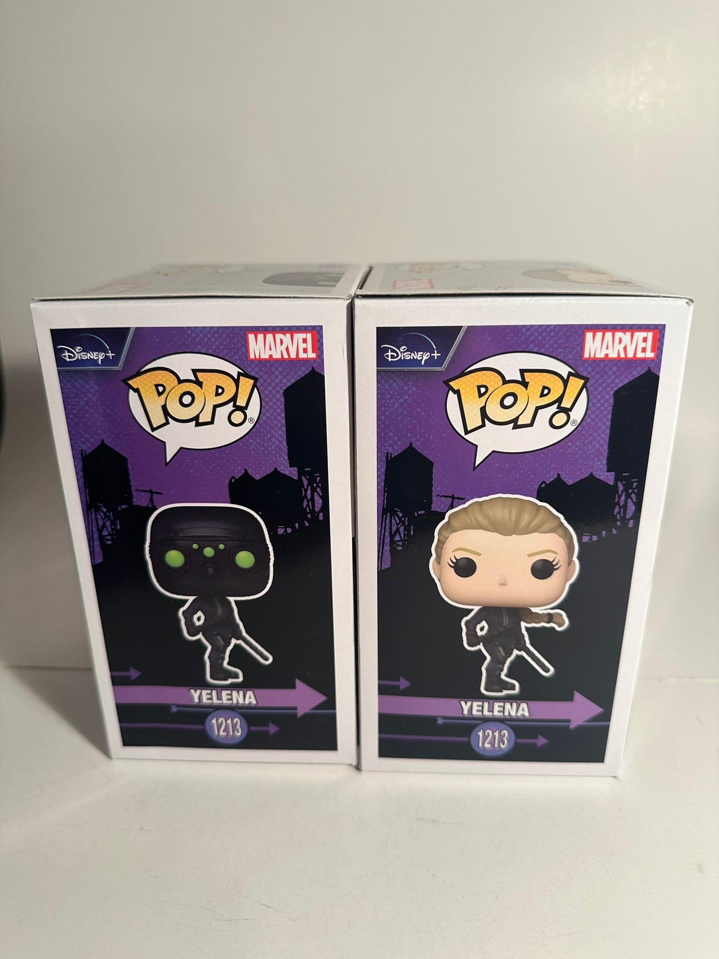 Marvel - Yelena CHASE+COMMON 1213 *BUNDLE* Funko Pop!