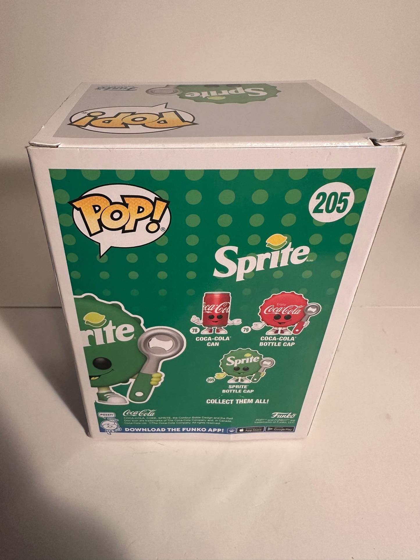 Sprite Bottle Cap (Coka-Cola Exclusive) 205 Funko Pop!