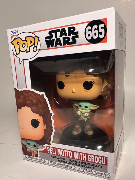 Star Wars - Peli Motto with Grogu 665 Funko Pop!