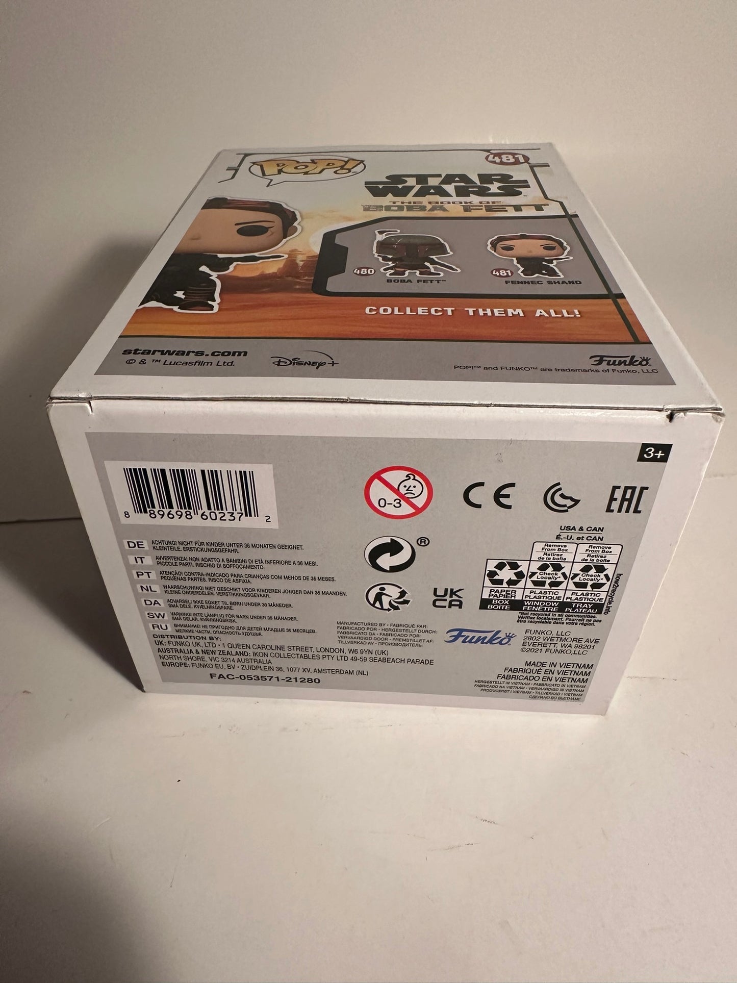 Star Wars - Fennec Shand 481 Funko Pop!