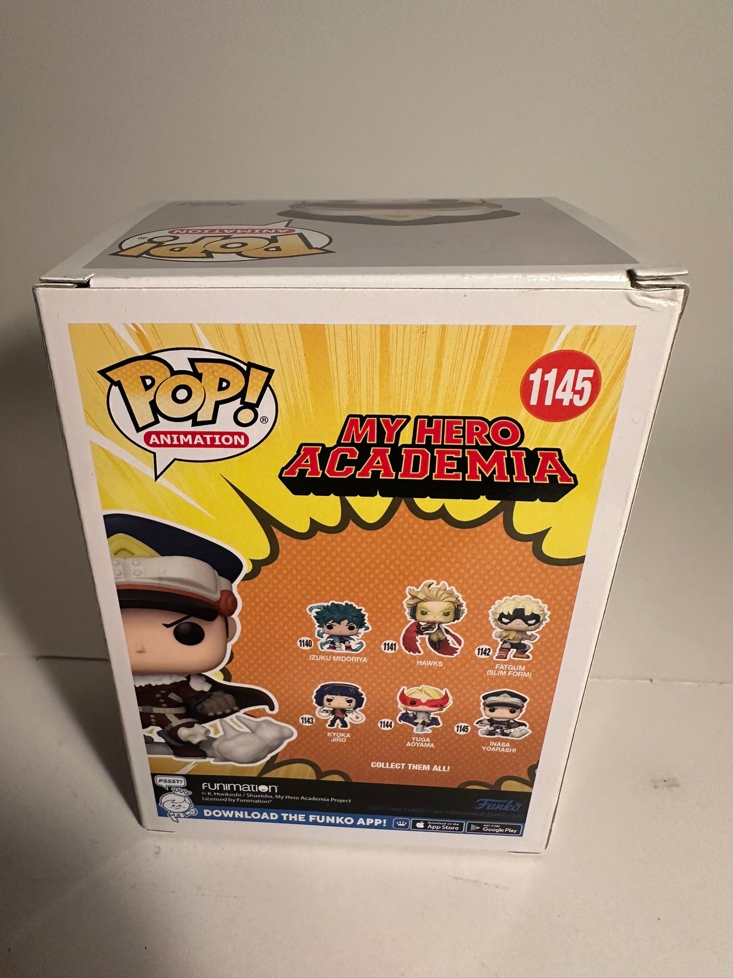 My Hero Academia - Inasa Yoarashi 1145 Funko Pop!