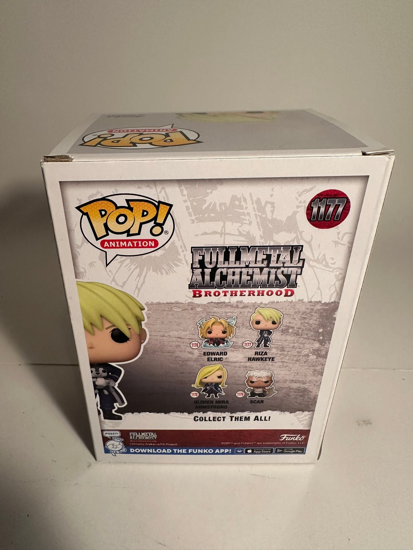 Fullmetal Achemist - Riza Hawkeye 1177 Funko Pop!