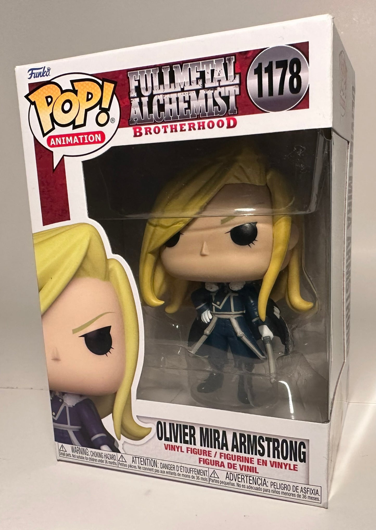 Fullmetal Achemist - Olivier Mira Armstrong 1178 Funko Pop!