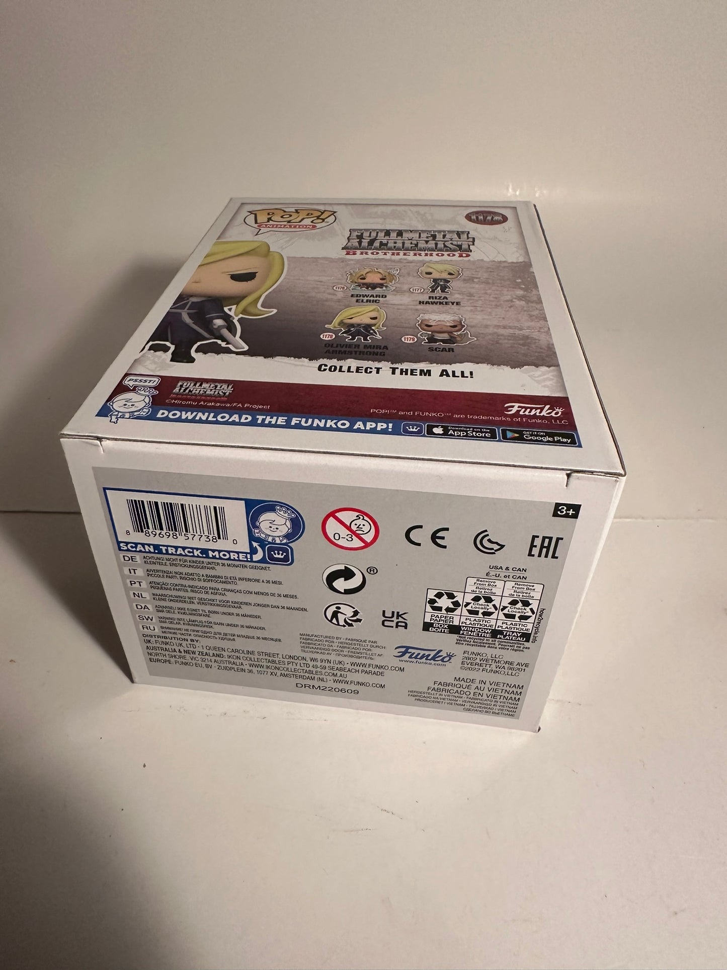 Fullmetal Achemist - Olivier Mira Armstrong 1178 Funko Pop!