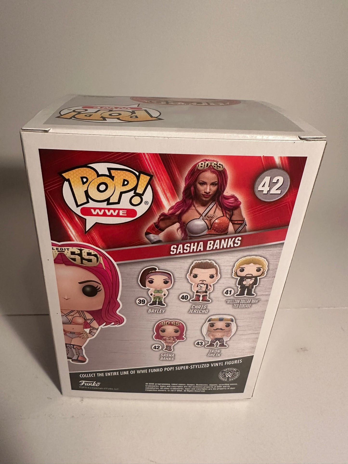 WWE - Sasha Banks 42 Funko Pop!