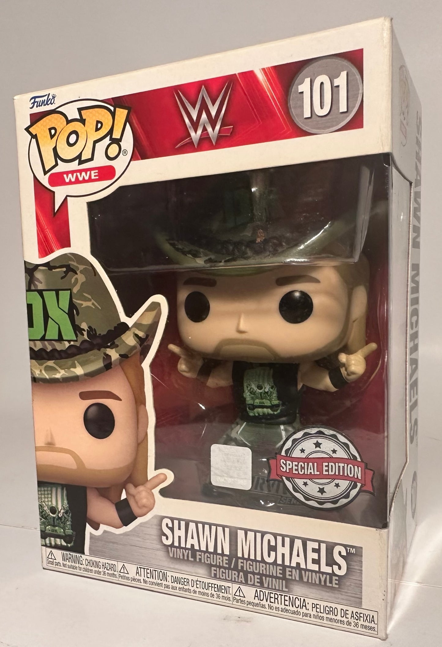 WWE - Shawn Michaels (Special Edition)	101 Funko Pop!