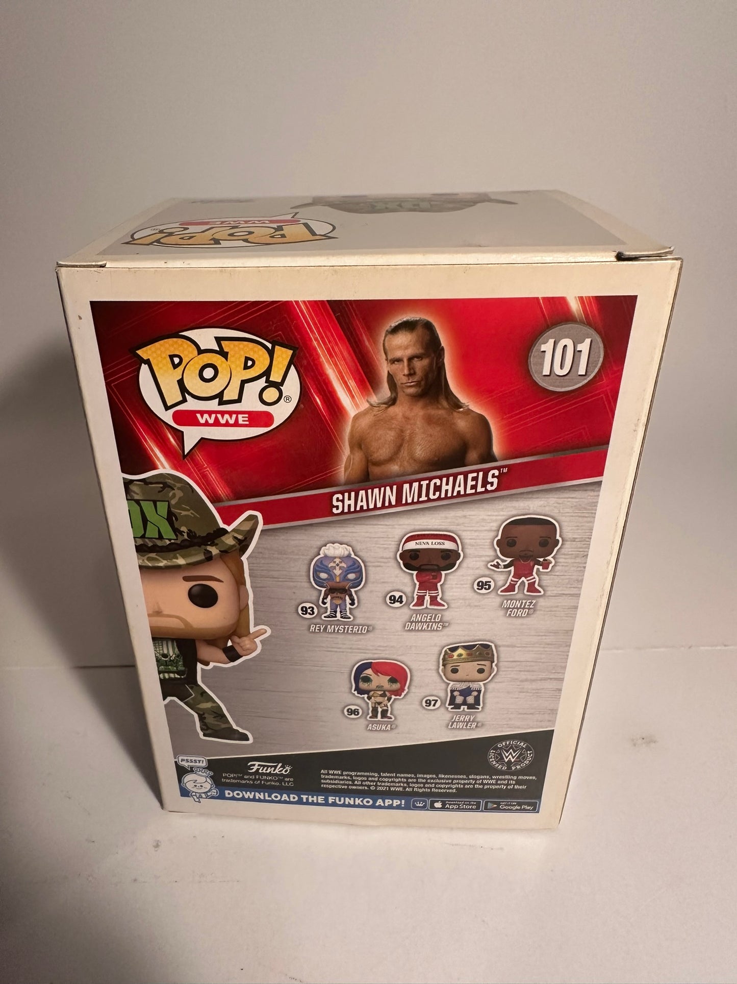 WWE - Shawn Michaels (Special Edition)	101 Funko Pop!