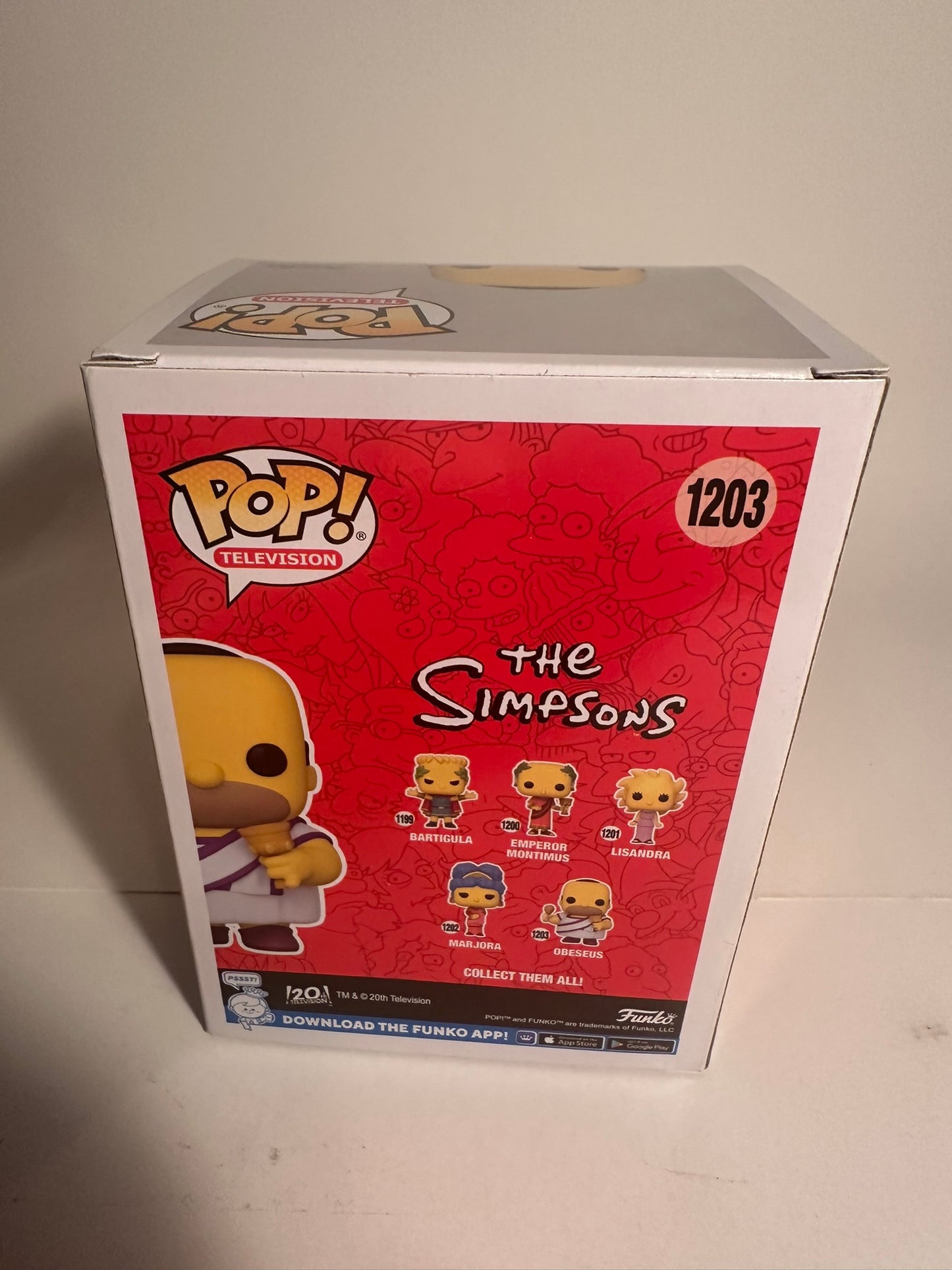 The Simpsons - Obeseus 1203 Funko Pop!