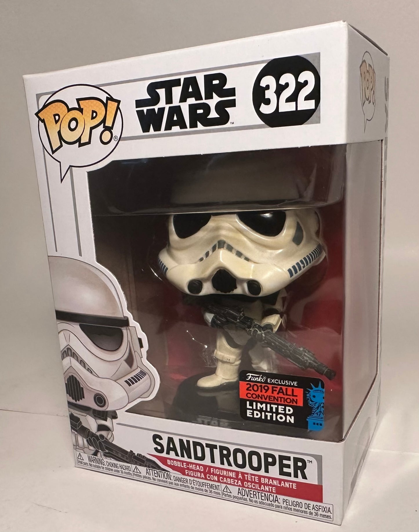 Star Wars - Sandtrooper (2019 Fall Convention Limited Edition) 322 Funko Pop!