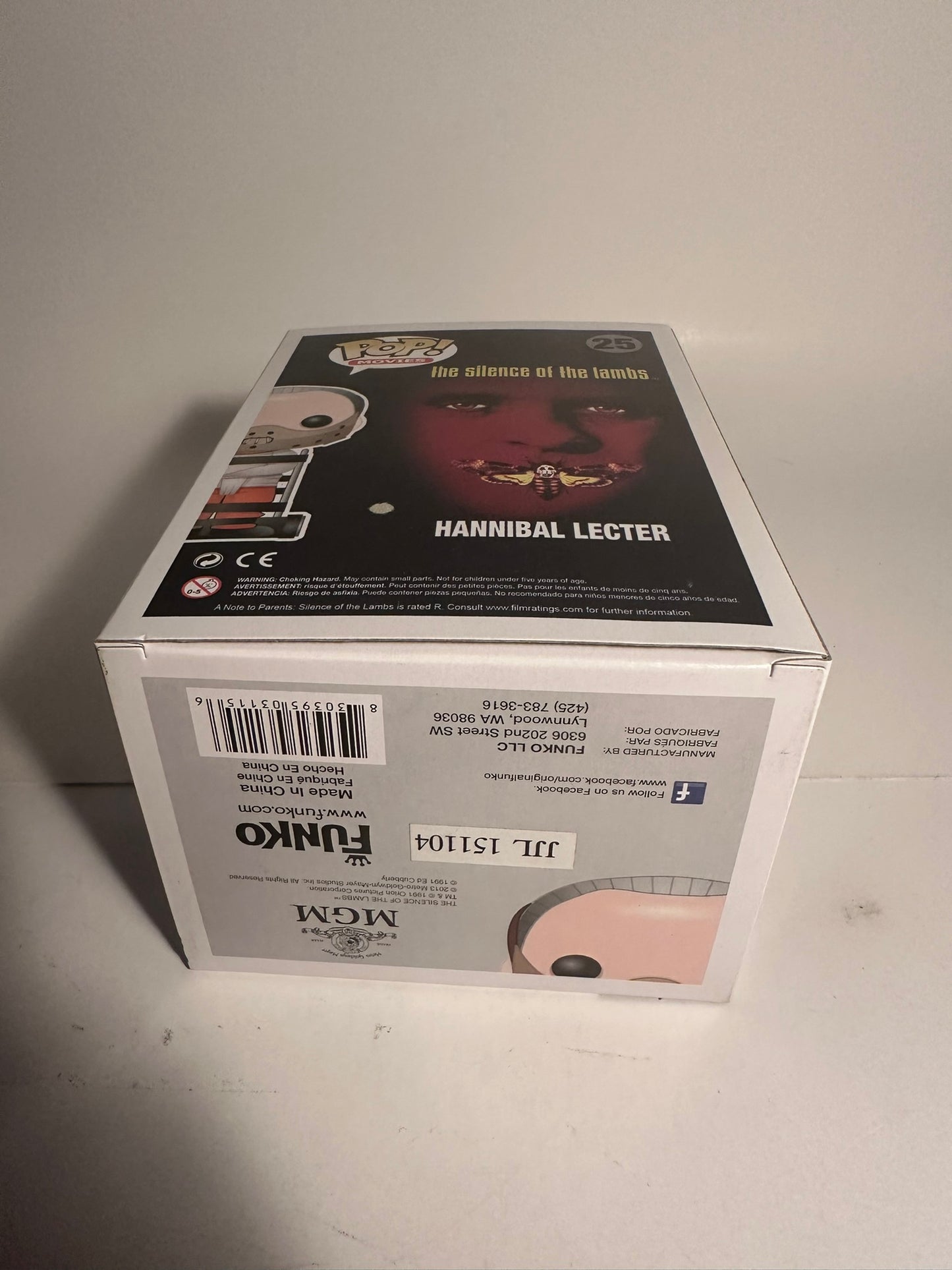 The Silence of the Lambs - Hannibal Lecter 25 Funko Pop!