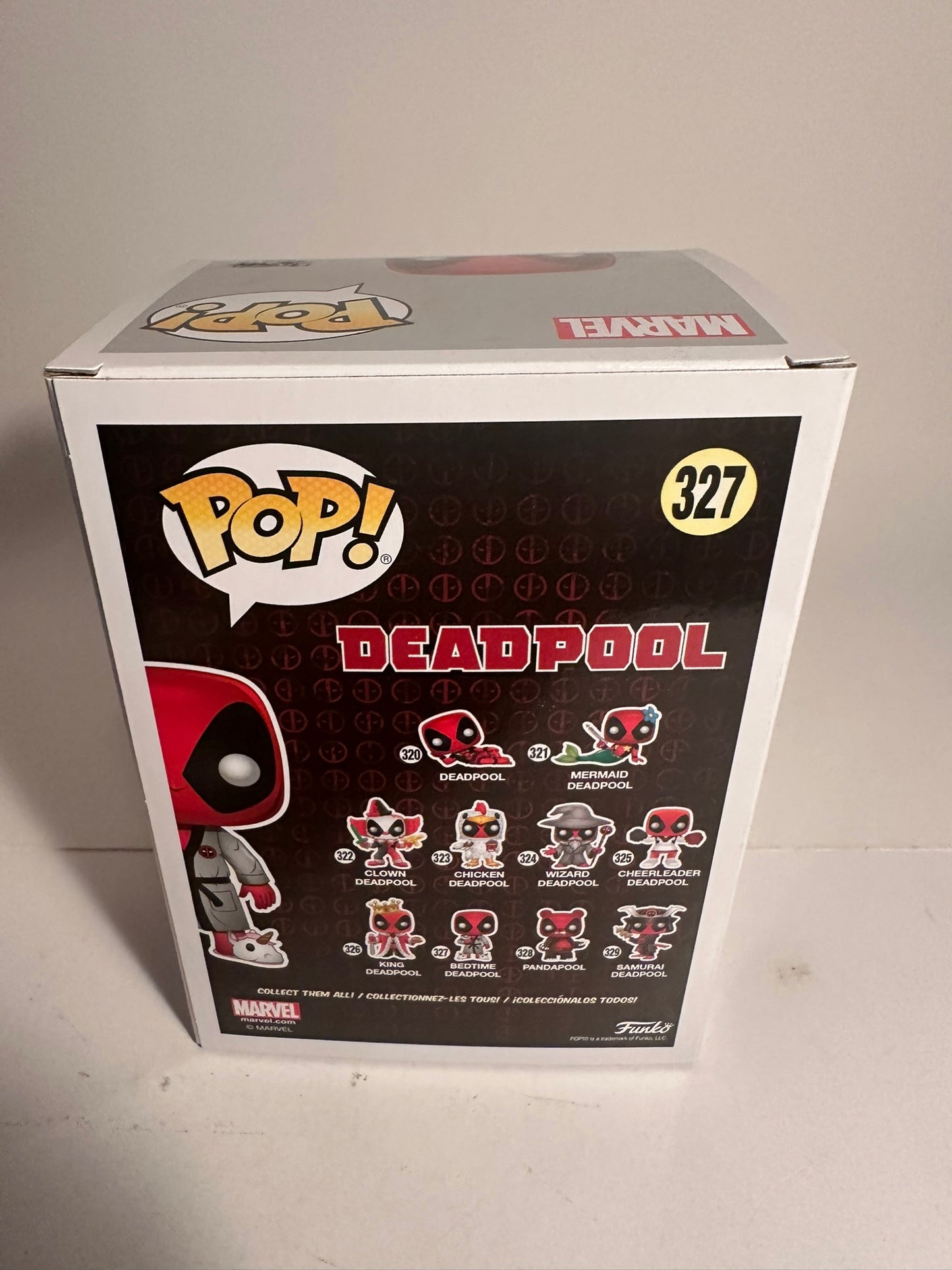 Deadpool - Bedtime Deadpool 327 Funko Pop!