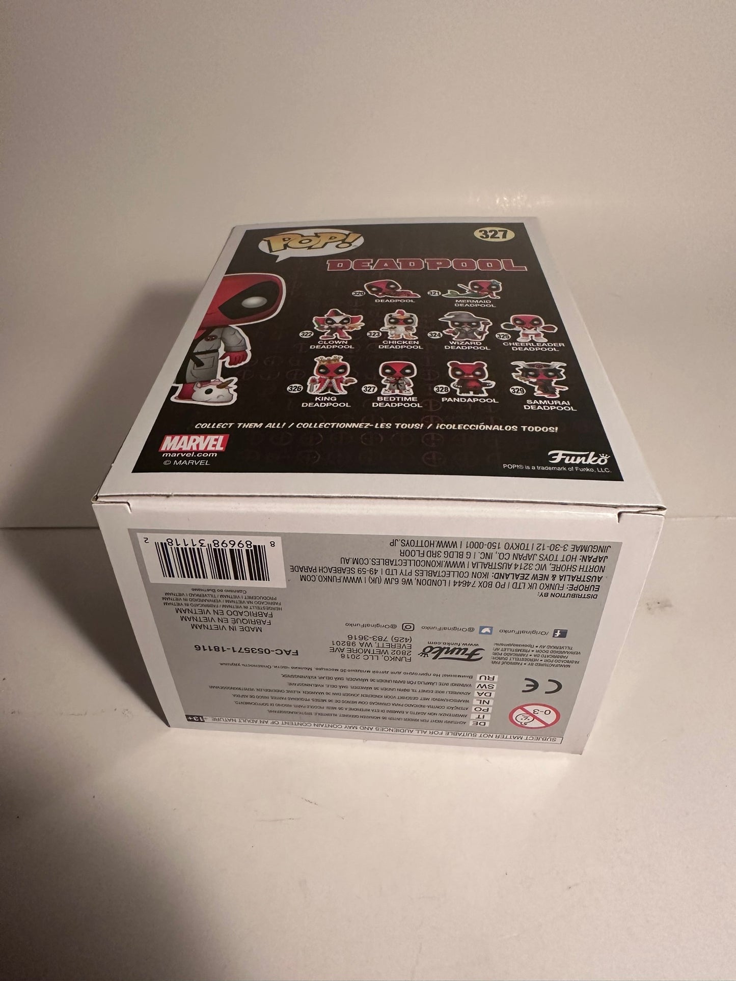 Deadpool - Bedtime Deadpool 327 Funko Pop!