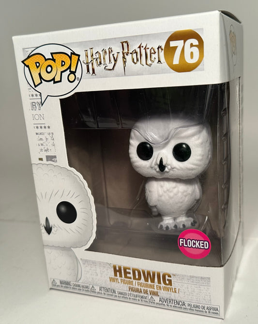 Harry Potter - Hedwig FLOCKED 76 Funko Pop!