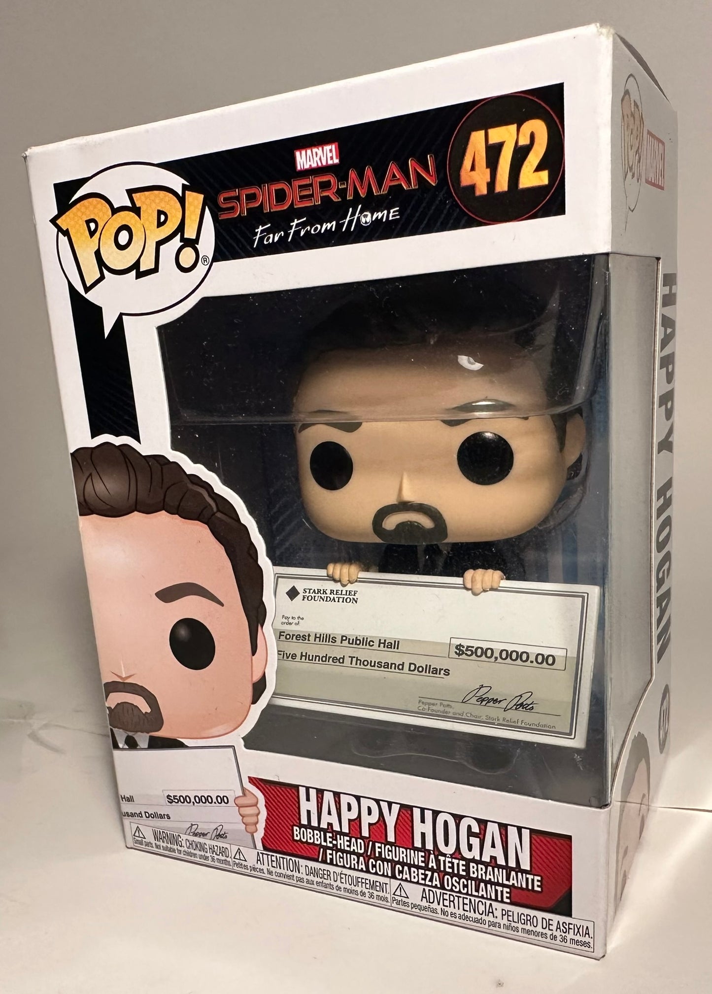 Spider-Man - Happy Hogan 472 Funko Pop!