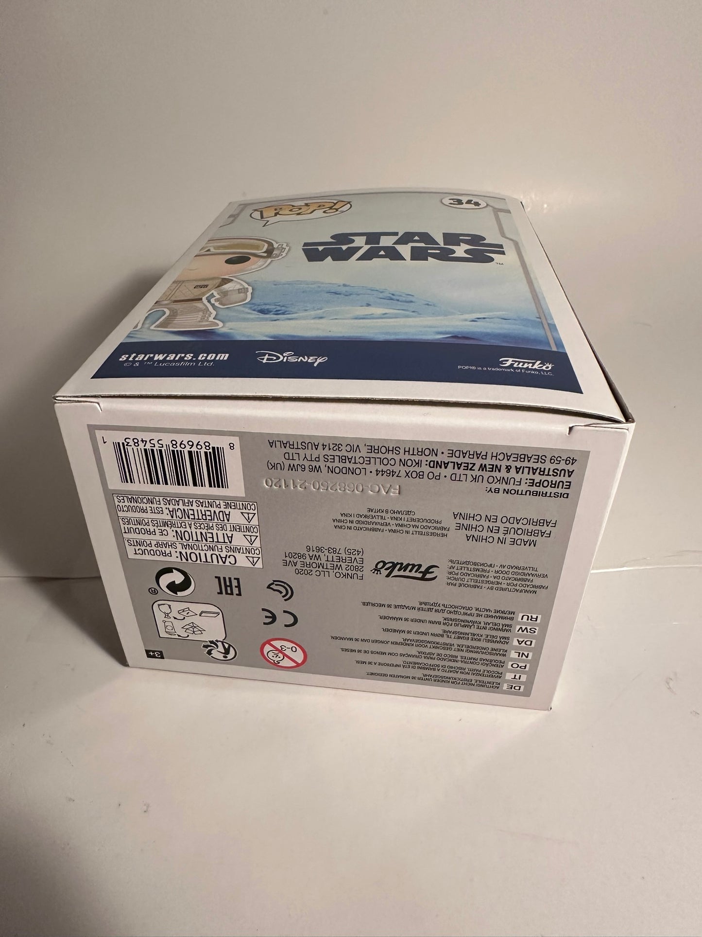 Star Wars - Luke Skywalker - Hoth (Amazon Exclusive)	34 Funko Pop!