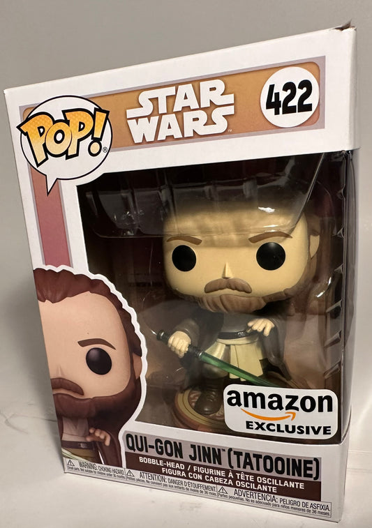 Star Wars - Qui-Gon Jinn - Tatooine  (Amazon Exclusive) 422 Funko Pop!