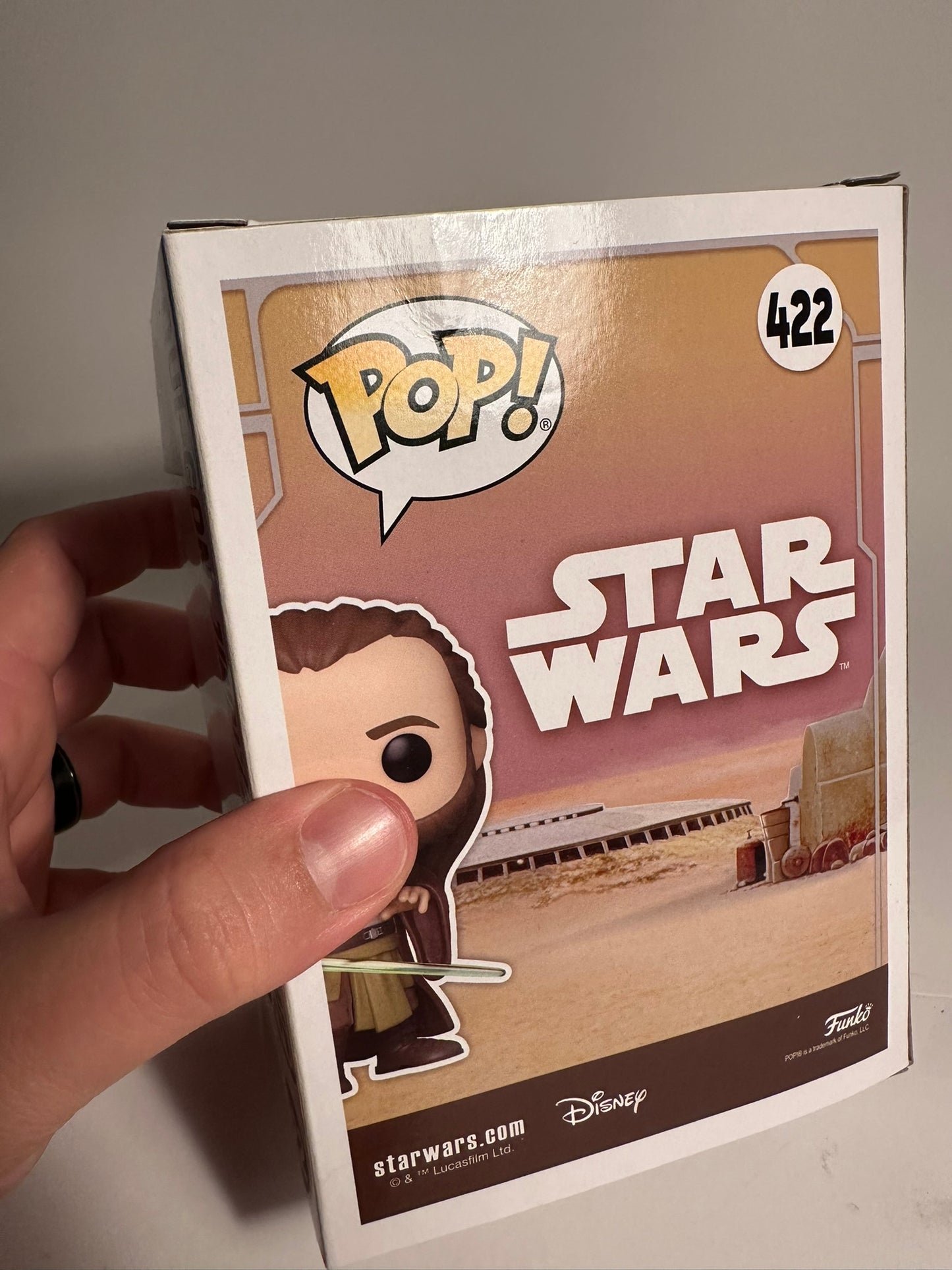 Star Wars - Qui-Gon Jinn - Tatooine  (Amazon Exclusive) 422 Funko Pop!