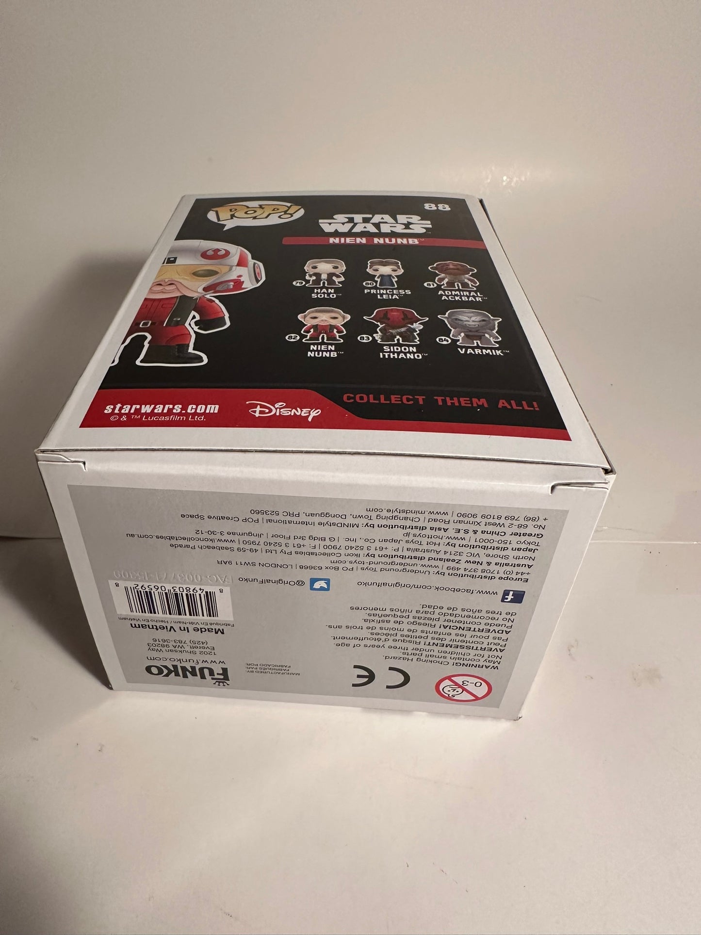 Star Wars - Nien Nunb 88 (EB Games Exclusive) Funko Pop!