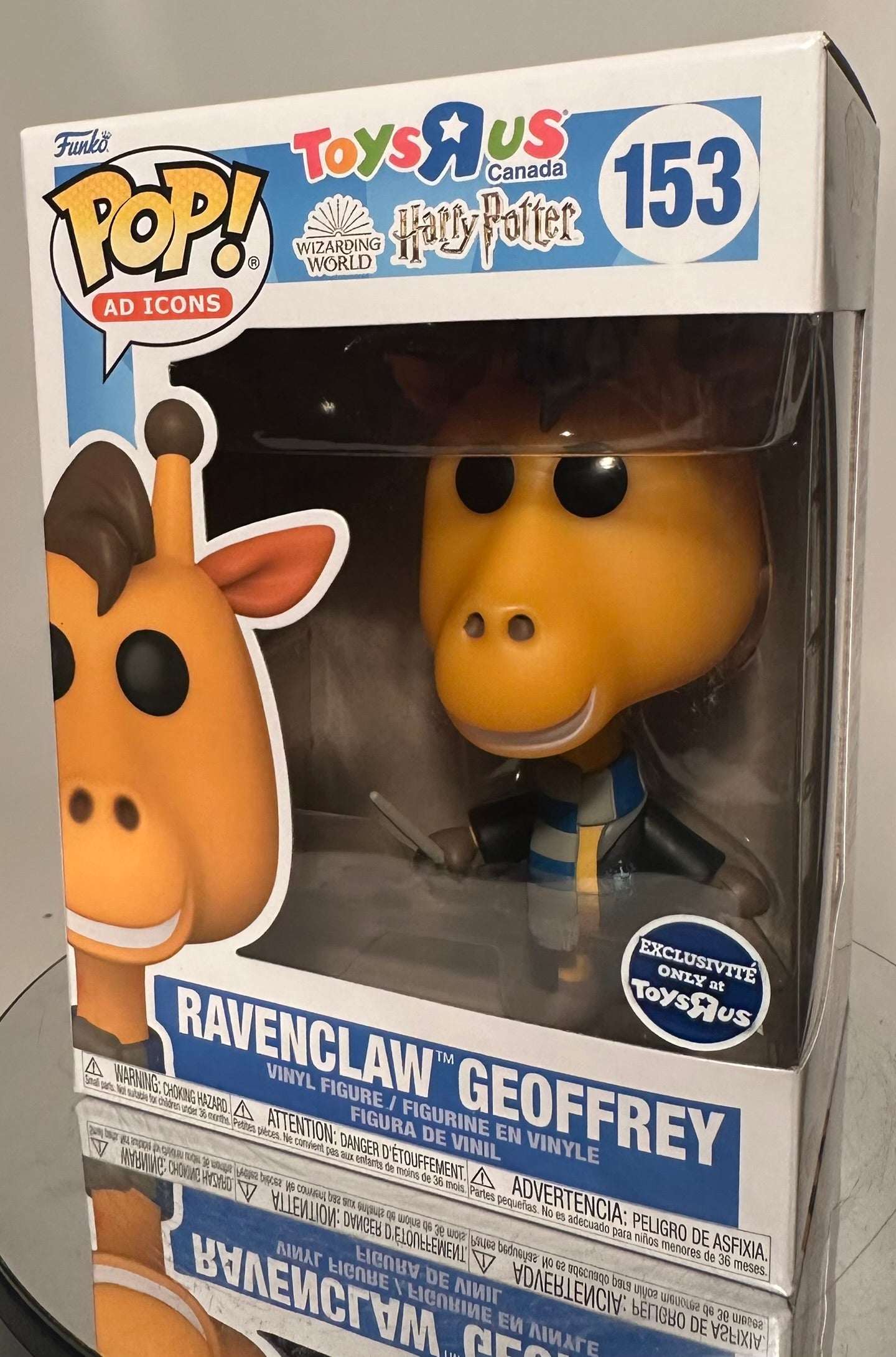 Ad Icons - Harry Potter - Ravenclaw Geoffrey (ToysRUs Exclusive) 153 Funko Pop!