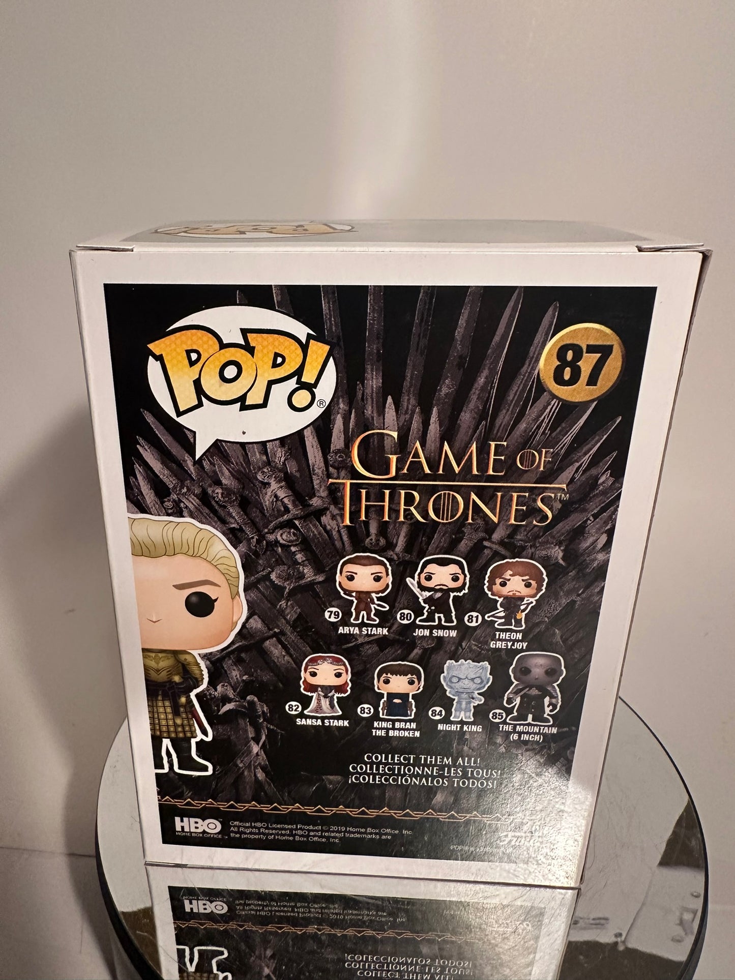 Game of Thrones - Ser Brienne of Tarth (Box Lunch Exclusive) 87 Funko Pop!