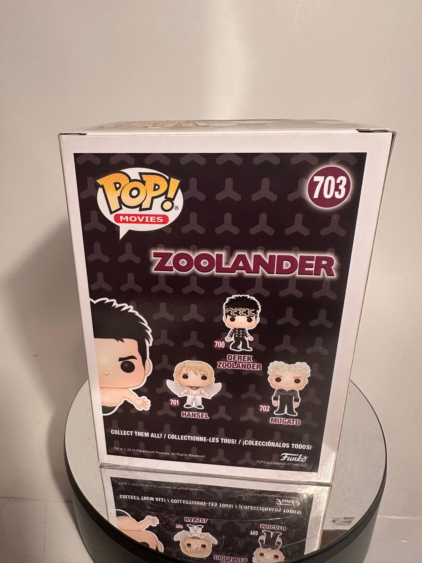 Zoolander - Derek Zoolander 703 (2019 Summer Convention Limited Edition) Funko Pop!