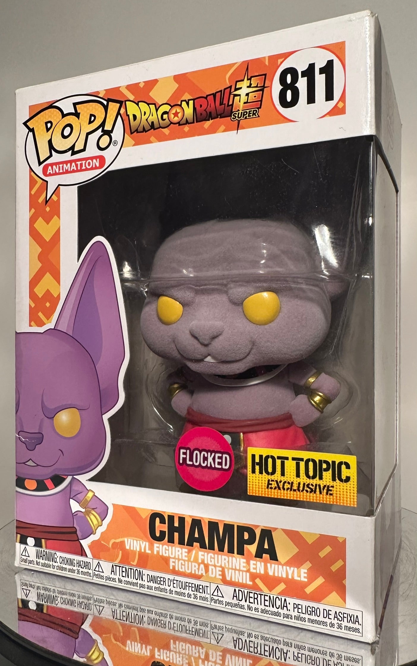 Dragon Ball Z - Champa FLOCKED (Hot Topic Exclusive) 811 Funko Pop!