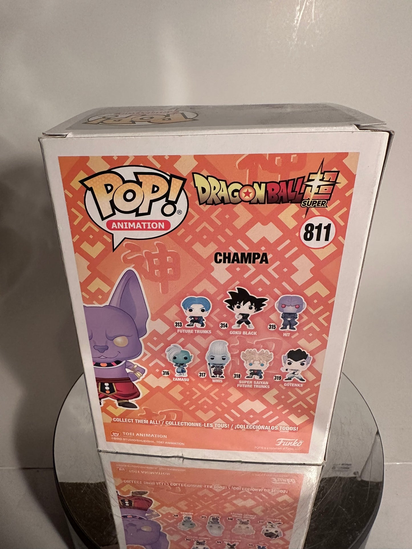 Dragon Ball Z - Champa FLOCKED (Hot Topic Exclusive) 811 Funko Pop!