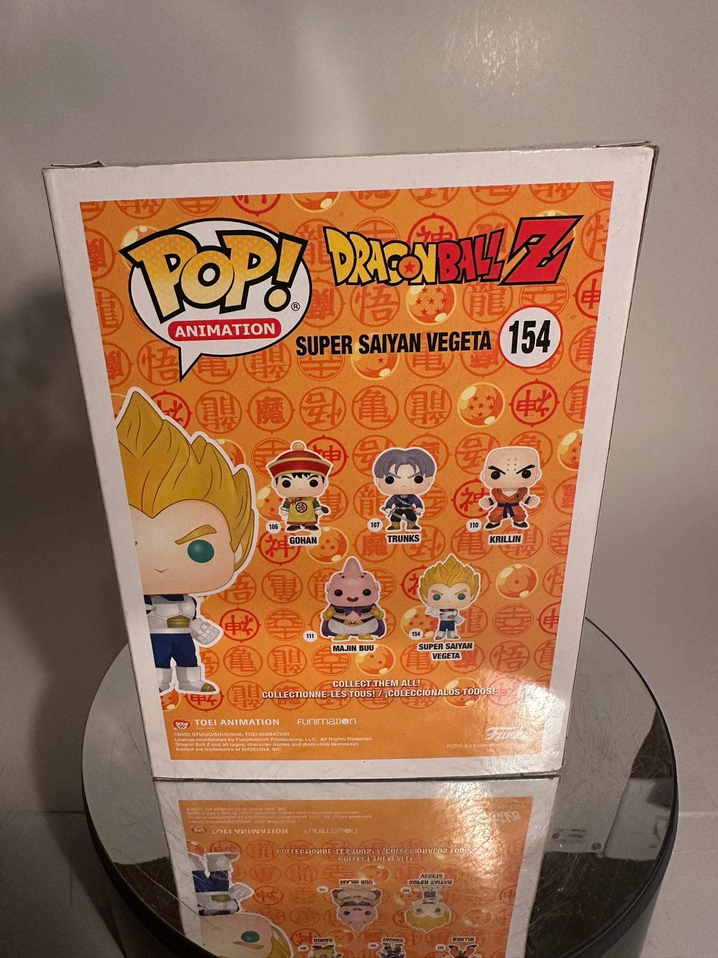 Dragon Ball Z - Super Saiyan Vegeta (2019 Summer Convention Limited Edition) 154 Funko Pop!