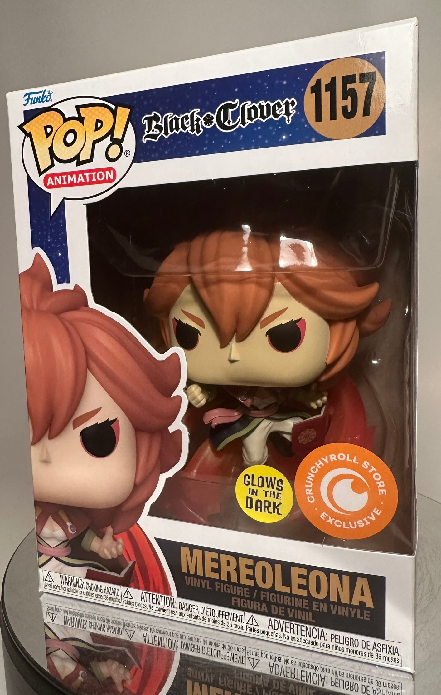 Black Clover - Mereoleona GITD (Crunchyroll Store Exclusive) 1157 Funko Pop!