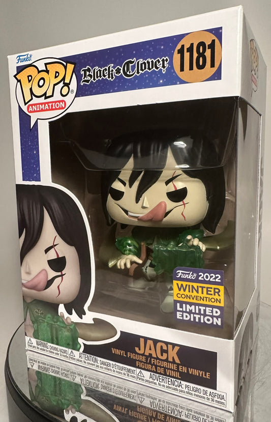 Black Clover - Jack (2022 Winter Convention Limited Edition) 1181 Funko Pop!