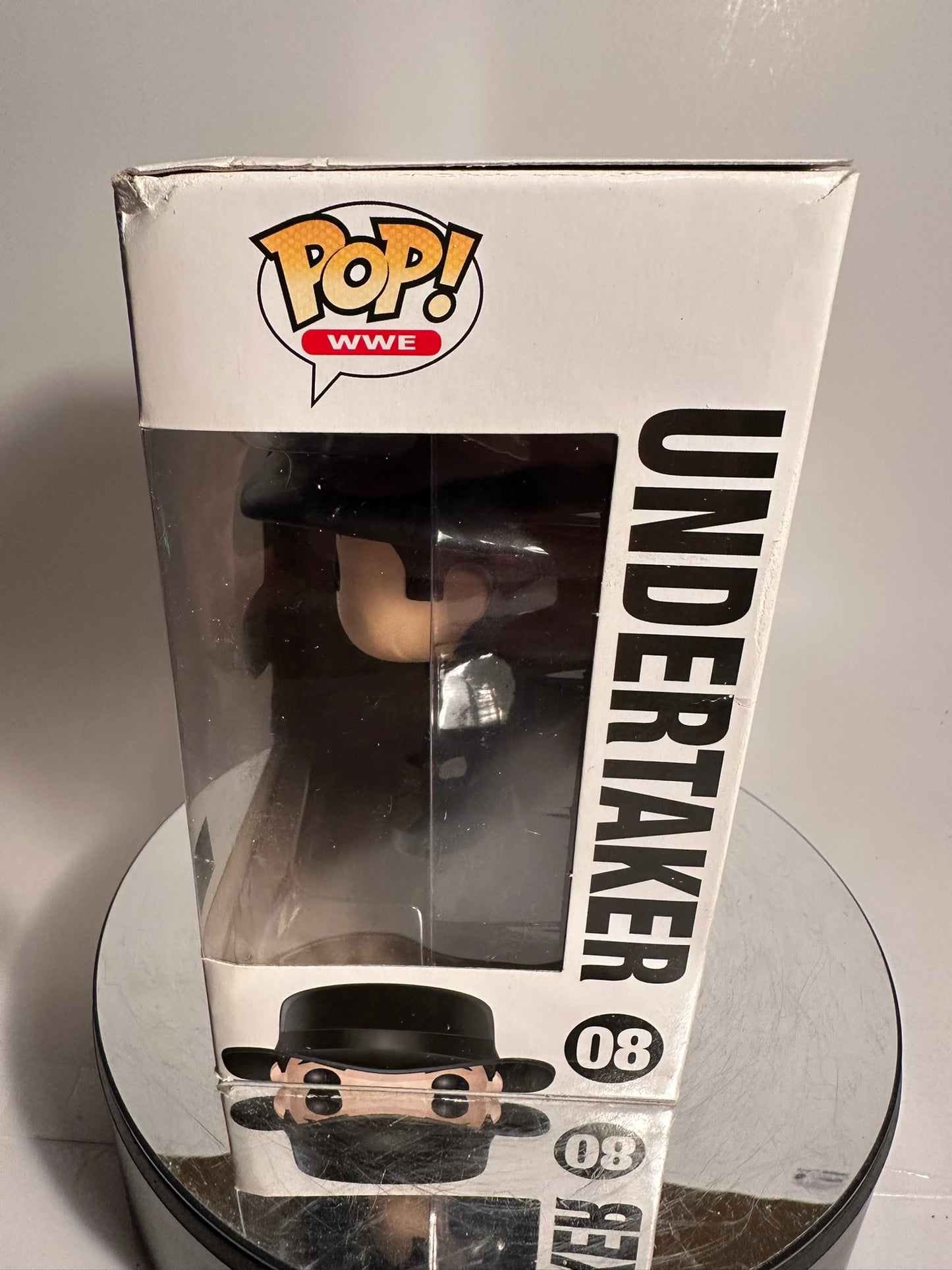 WWE - Undertaker 08 Funko Pop! (Moderate box damage) (Small WWE sticker)